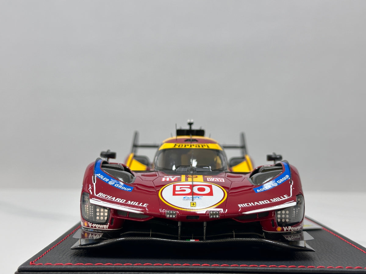BBR 1/18 Ferrari 499P – Qatar Race Winner (Le Mans Hypercar) P18266A