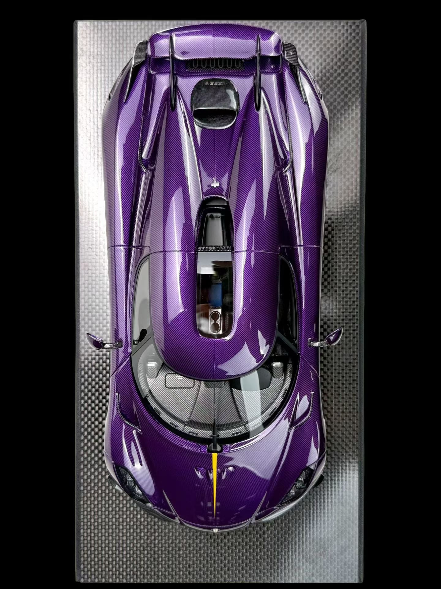 Frontiart 1/18 Koenigsegg Regera Carbon Purple