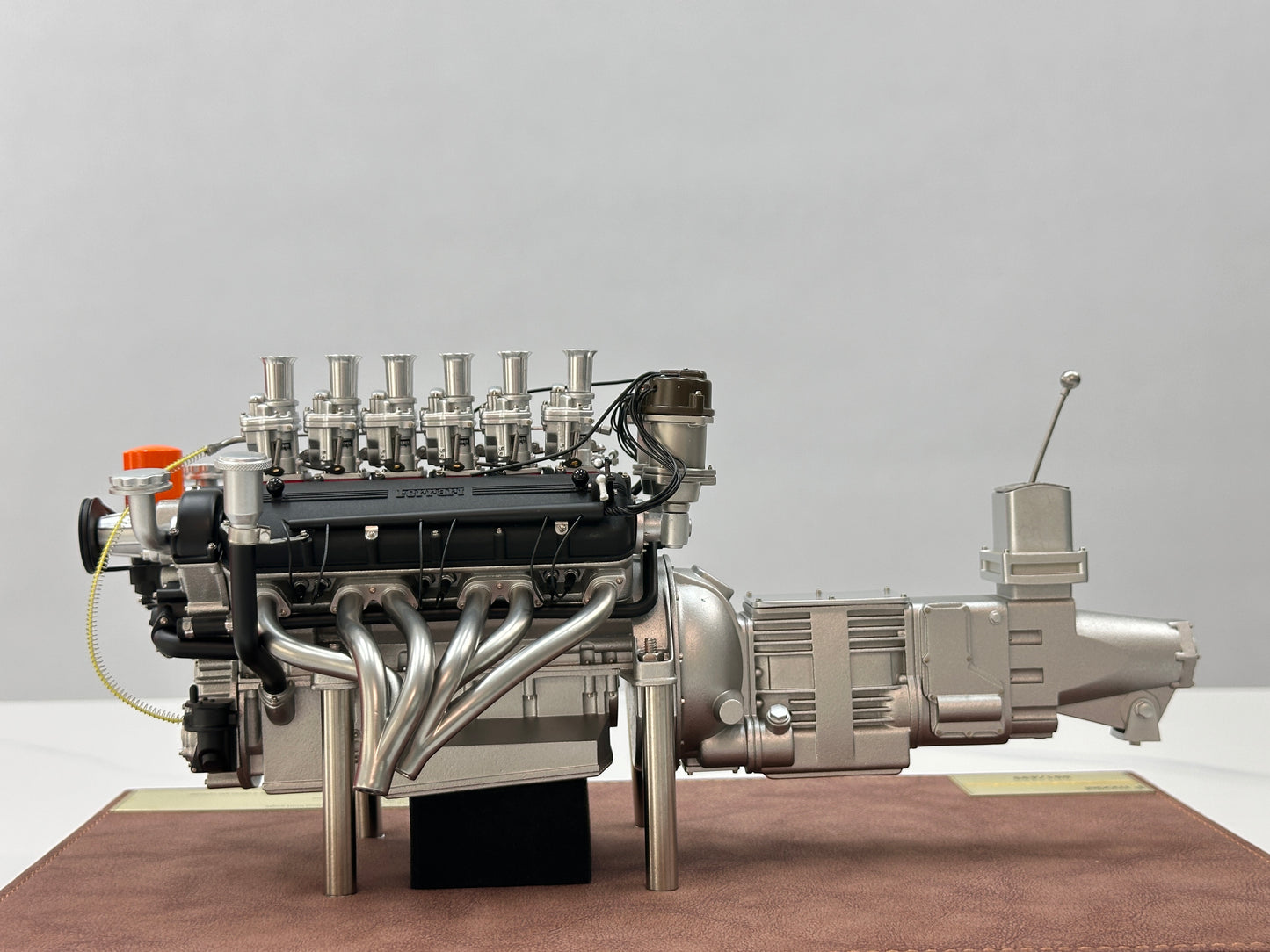 First Model 1/6 Ferrari 250 GTO Engine (Grey) FM06002