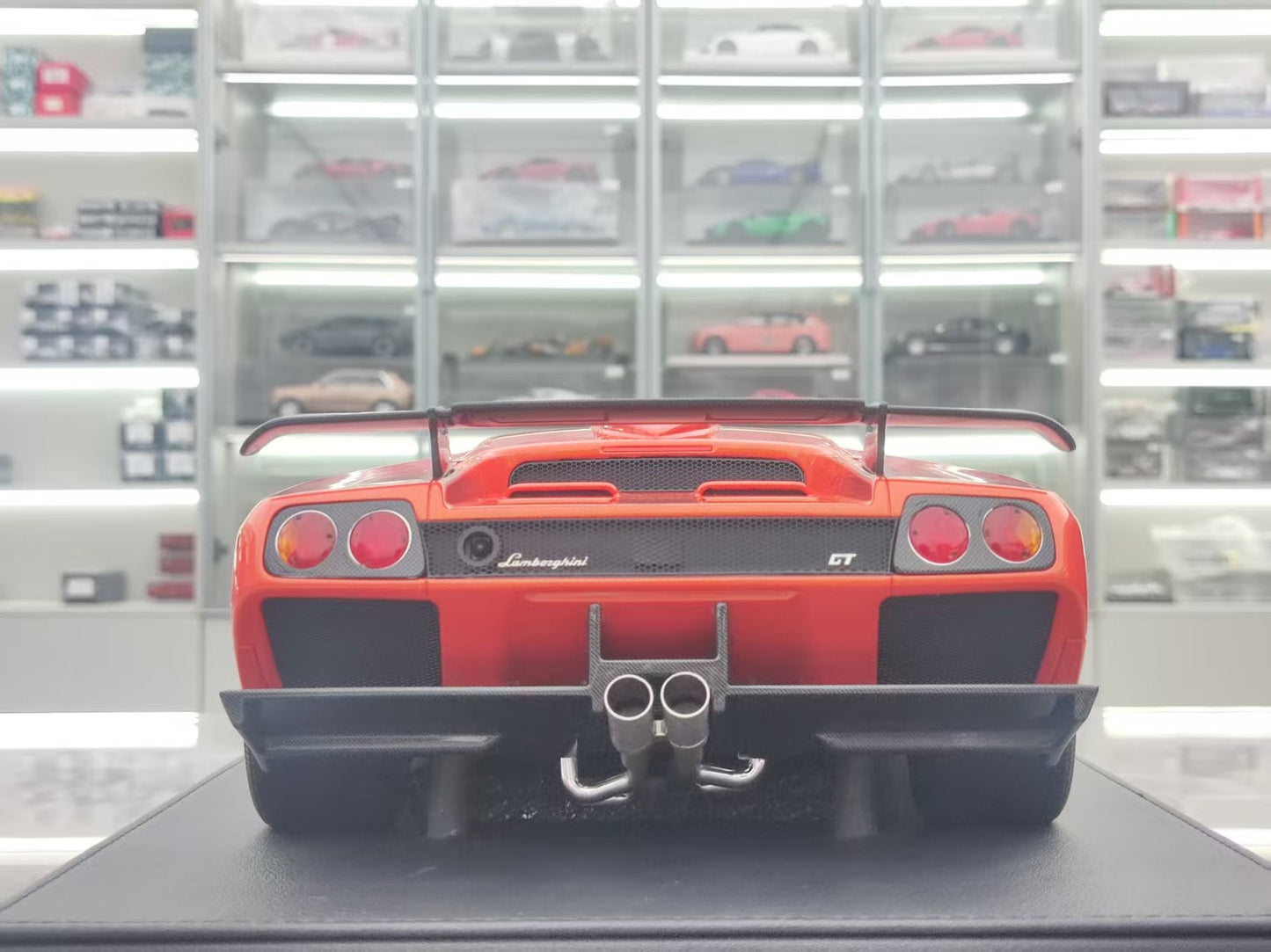 GL 1/12 Lamborghini Diablo GT Orange Model Car JS-GL008