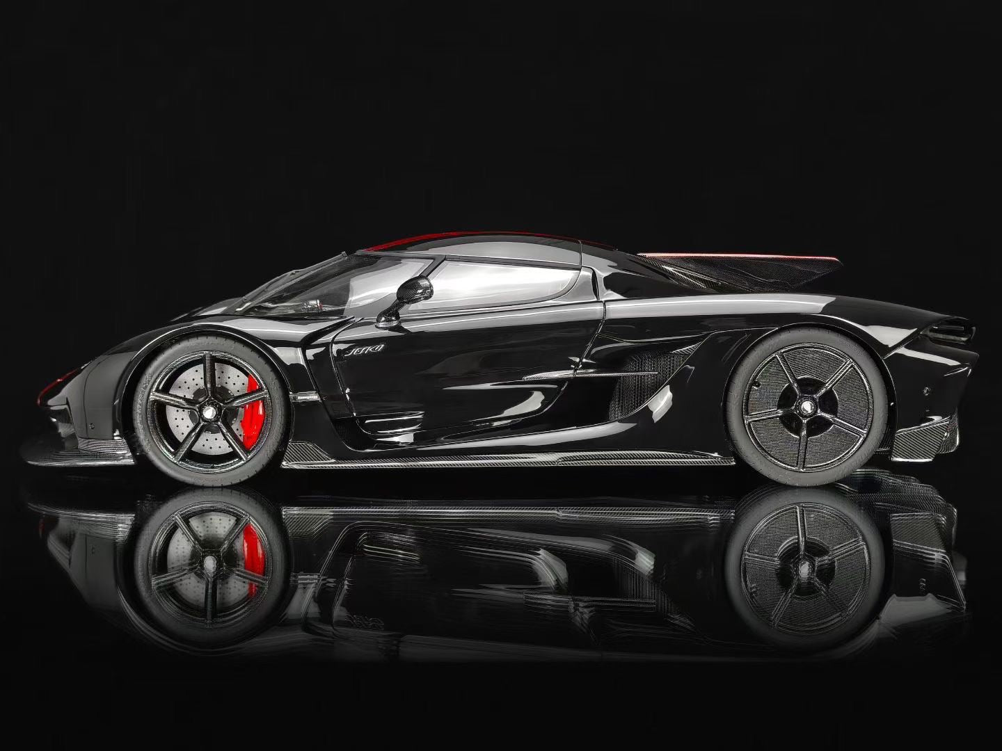 Frontiart 1/18 Koenigsegg Jesko Absolute Edition Jet Black