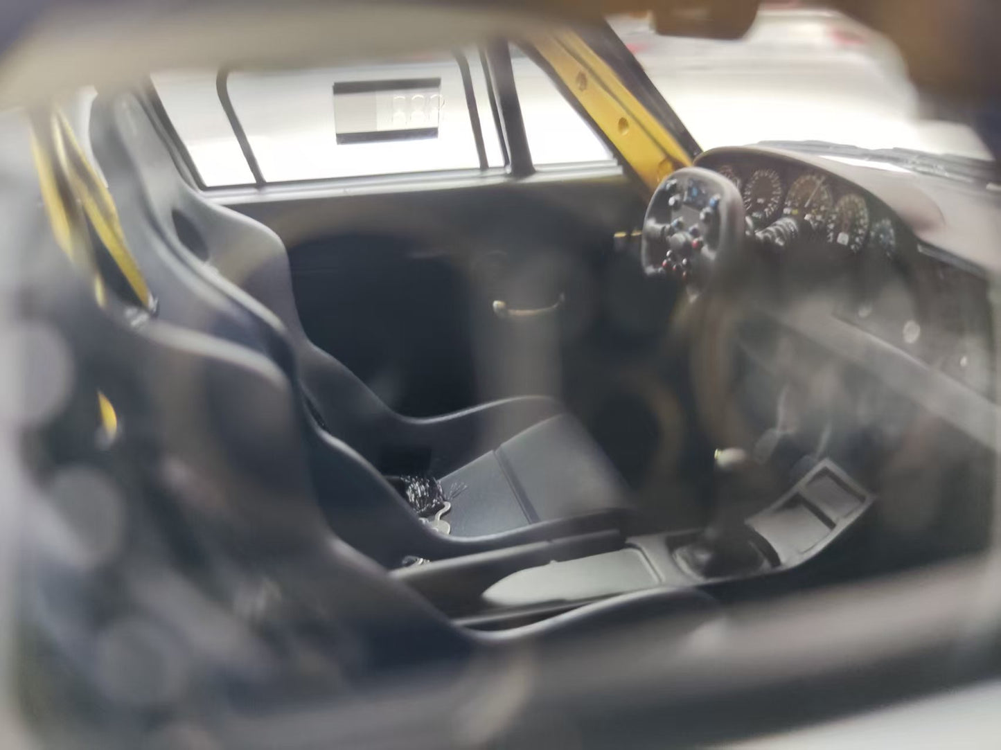 MCM 1/18 Porsche RWB 964 heavily modified Cyberpunk White Limited Edition Car Model MCM019