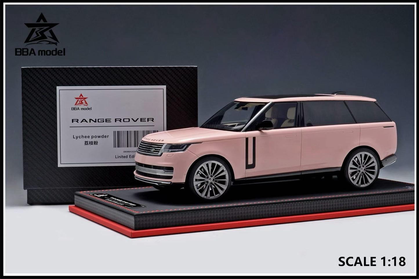 BBA Model 1/18 Land Rover Range Rover Autobiography Long Wheelbase Resin Model Car