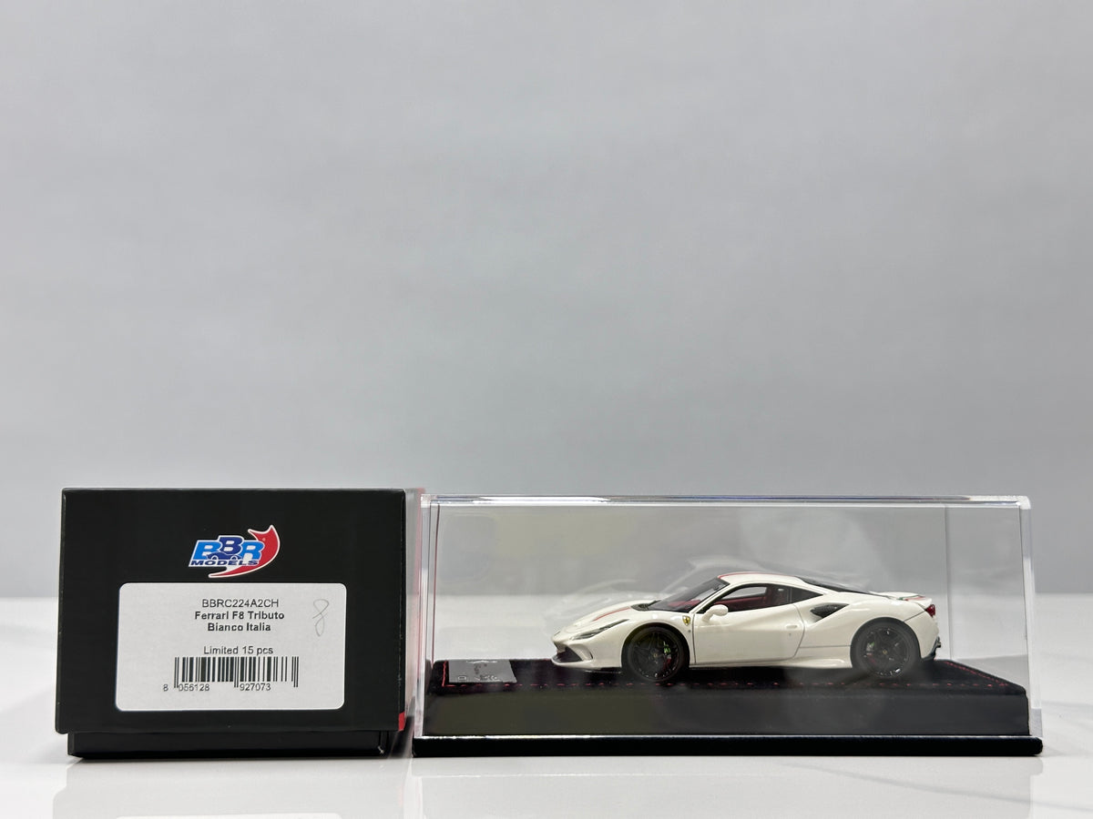 BBR 1/43 Ferrari F8 Tributo - Italian White - BBRC224A2CH