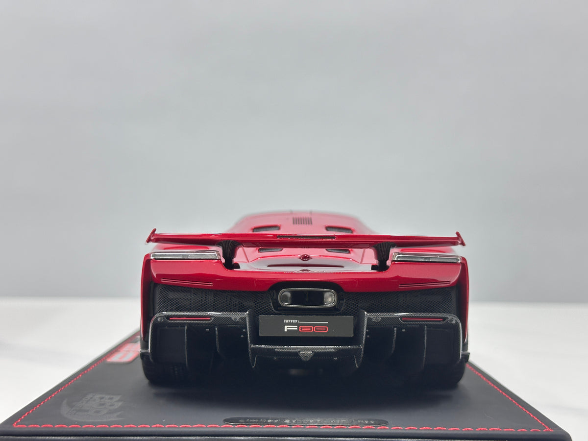 BBR 1/18 Ferrari F80 (The New Prancing Horse Flagship) – Metallic Red (P18253H)
