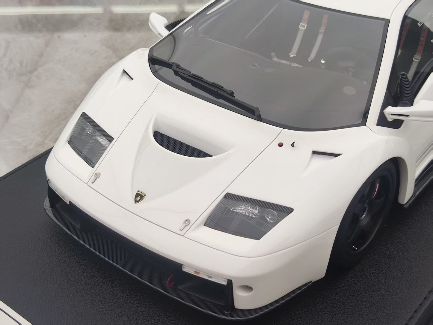 GL 1/12 Lamborghini Diablo GTR White Model Figure JS-GL002