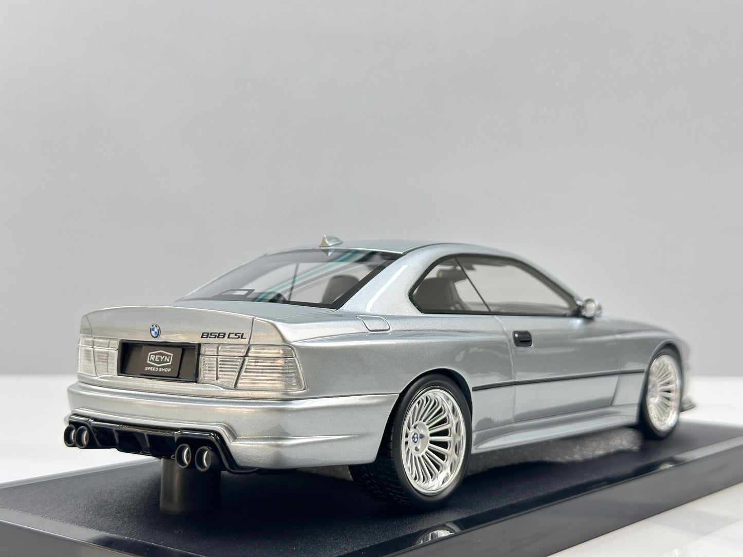 OTTO 1/18 BMW REYN SPEED SHOP 858 CSL designed by JONSIBAL CHROME, Shadow Metallic OT1173