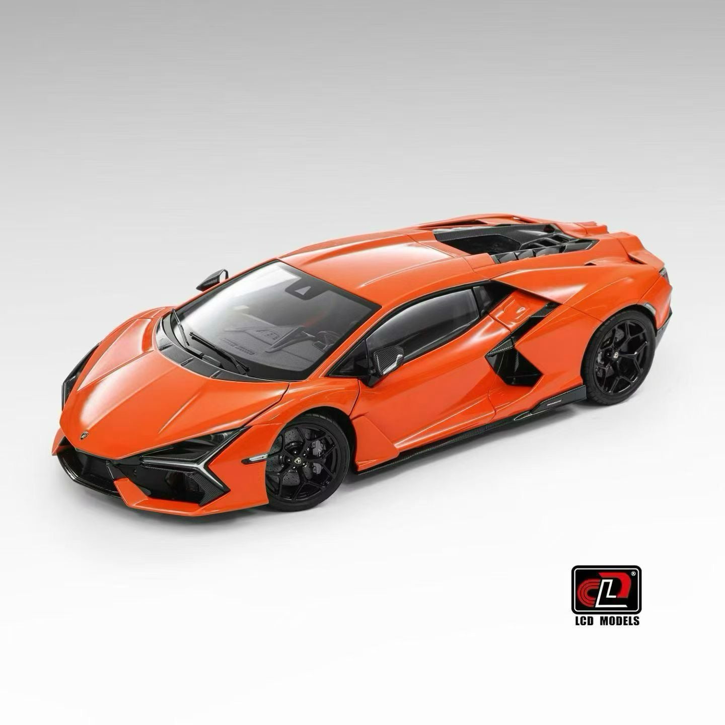 LCD 1/18 Lamborghini Revuelto, the new generation Aventador, alloy full-opening