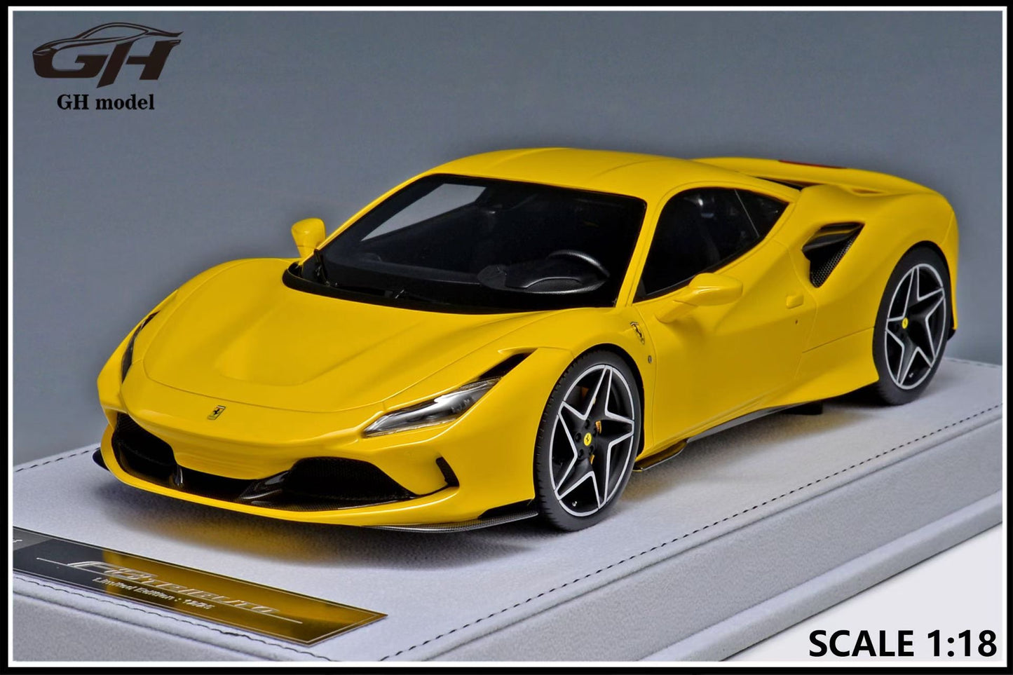 BBA 1/18 Ferrari F8 Tributo Resin Model Car