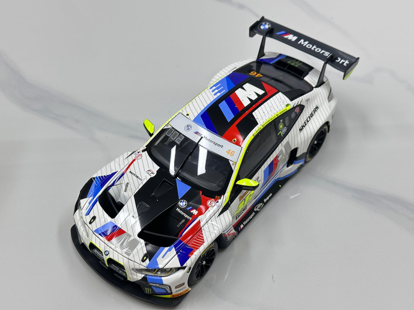 MINICHAMPS 1/18 BMW M4 GT3 TEAM WRT 12H BATHURST 2025 White Livery 110252046