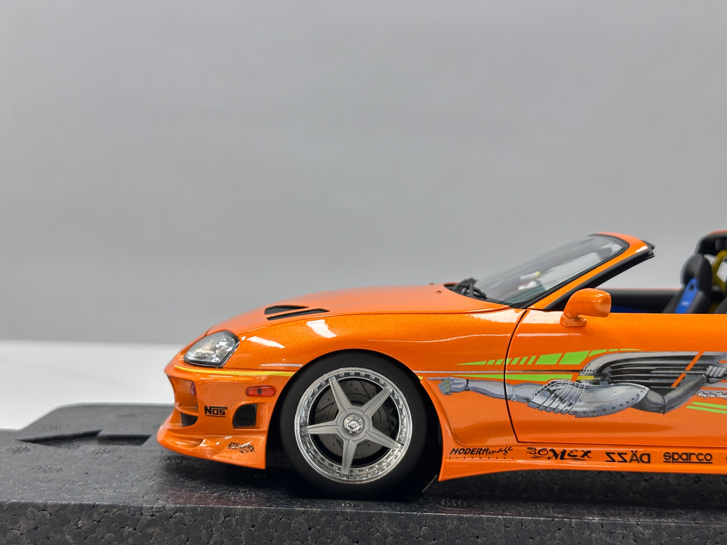 KYOSHO 1/18 Toyota Supra Turbo (Fast & Furious) - Pearl Orange (KY211)
