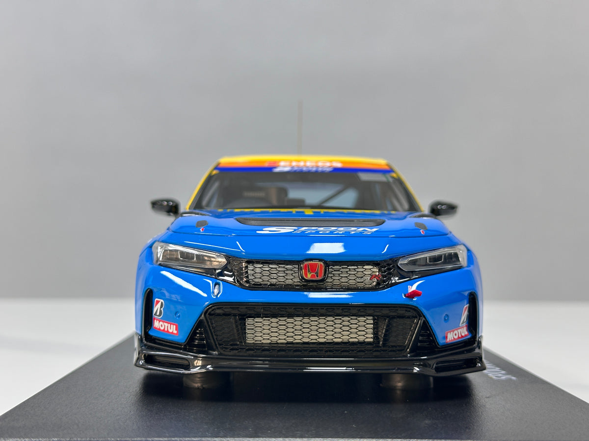 KYOSHO 1/18 Honda Civic (FL5) Spoon #95 Blue/Yellow KSR18067Y