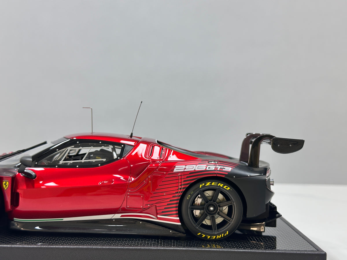 VMB 1/18 Ferrari 296 GT3 Metallic Red VMB-296GT3-1802