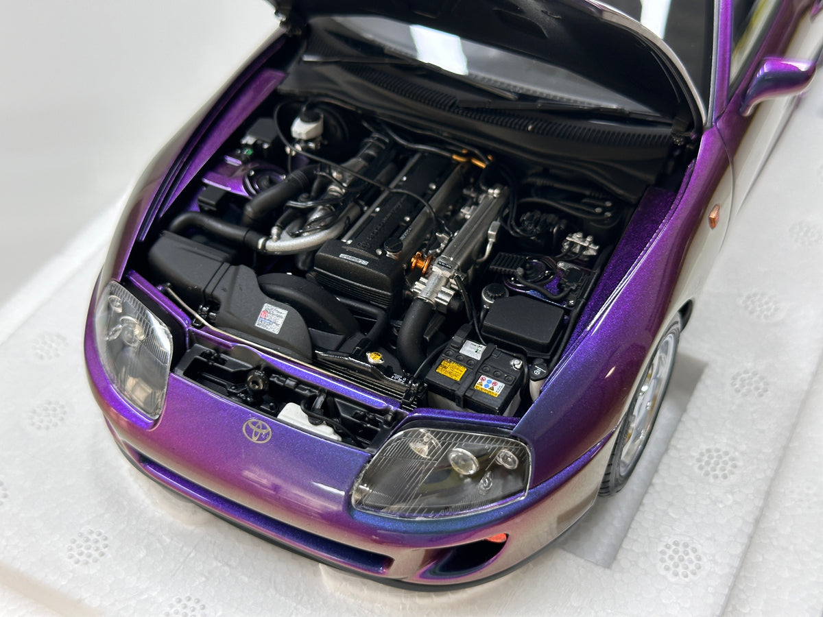 LCD 1/18 Toyota Supra A80 (Legendary "Ox Demon King") Color-Shifting Purple LCD18020-CH