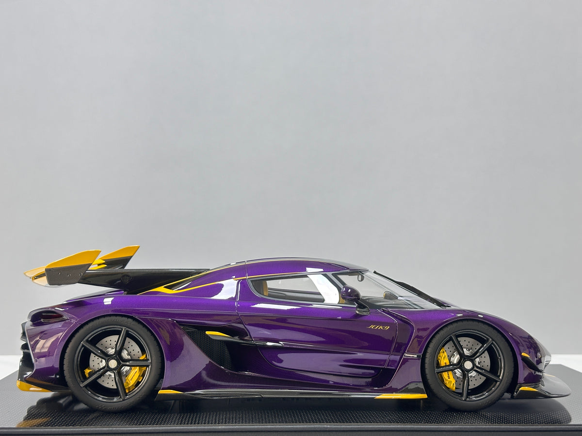 FRONTIART 1/12 Koenigsegg Jesko Carbon Ink Purple FA205