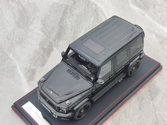 BBA MODEL 1/18 Mercedes-Benz G63 AMG Black Large Wheel Model Car BBA026