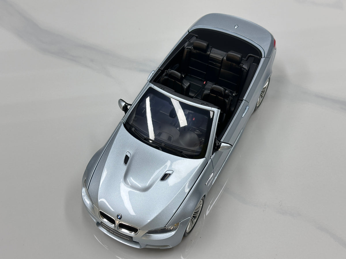 KYOSHO 1/18 BMW M3 Convertible (E93M) Silver 08738SS