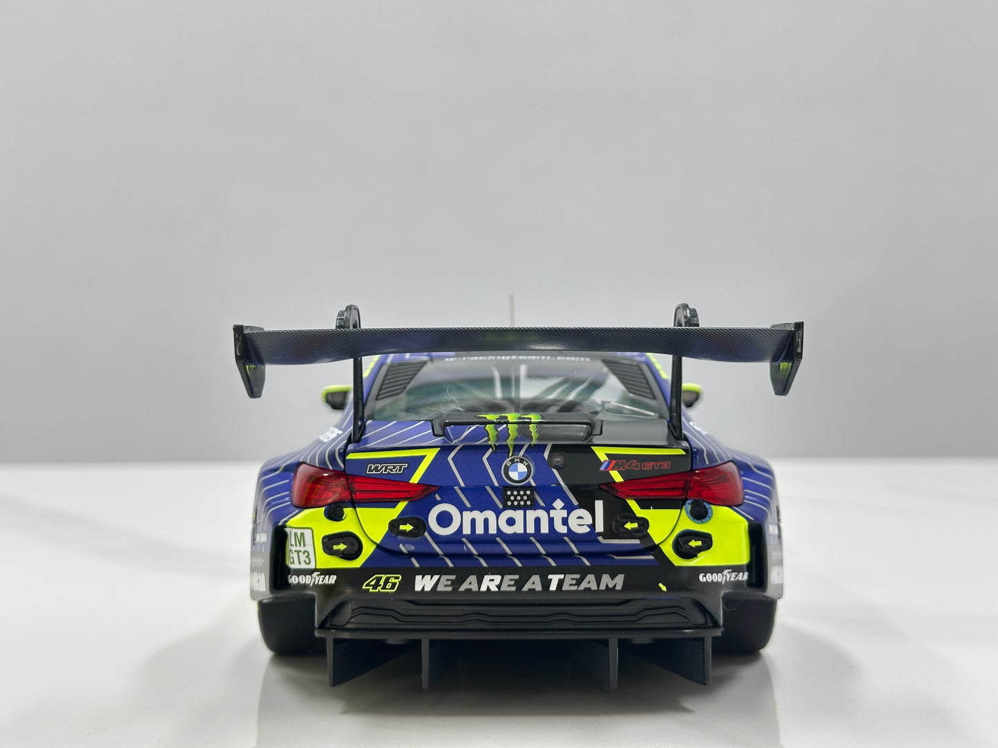 MINICHAMPS 1/18 BMW M4 GT3 EVO – TEAM WRT - 1812KM QATAR 2025 Blue Livery 110252146