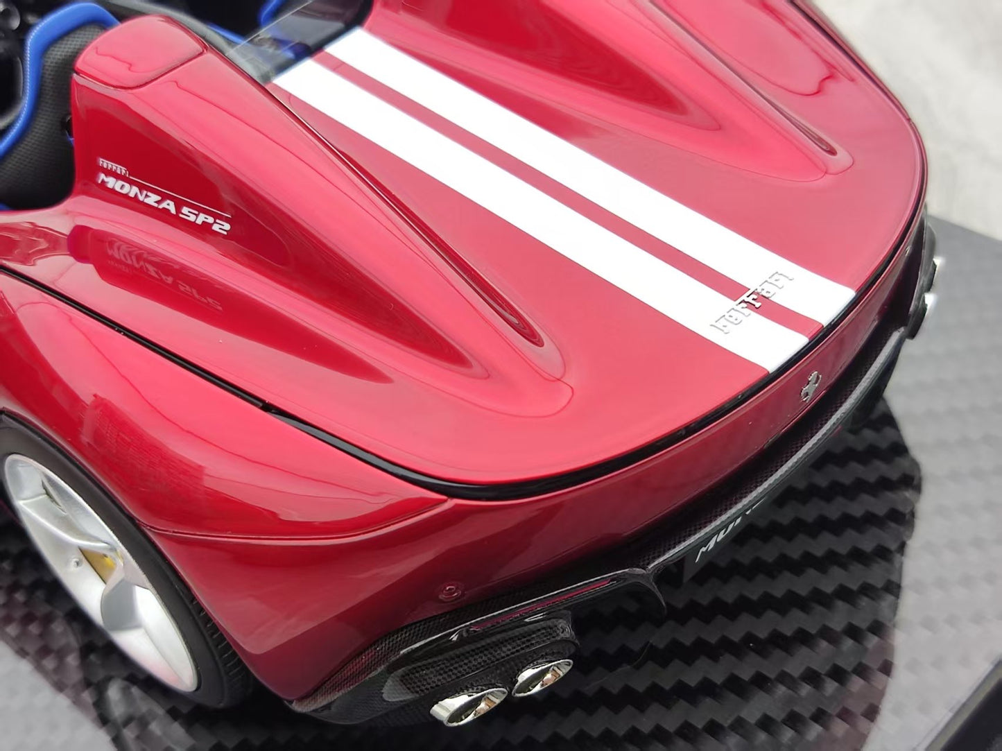 CE 1/18 Ferrari Monza SP2 Metallic Red CE010