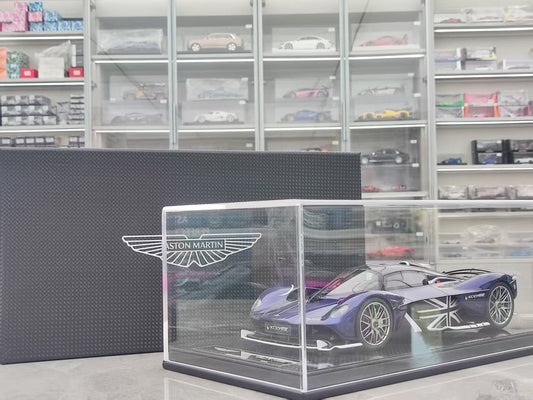 FRONTIART 1/18 Aston Martin Valkyrie, Sapphire Blue, FA181