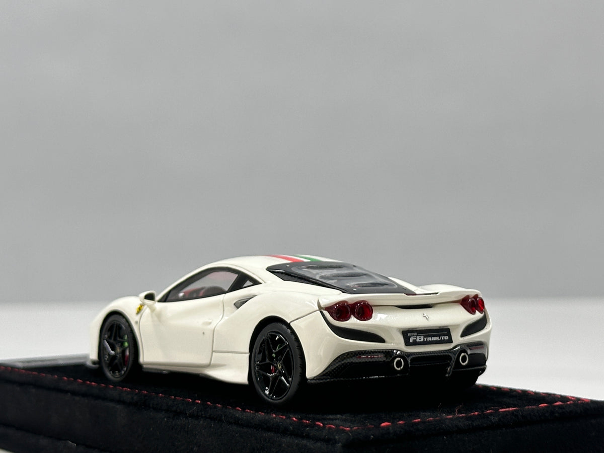 BBR 1/43 Ferrari F8 Tributo - Italian White - BBRC224A2CH