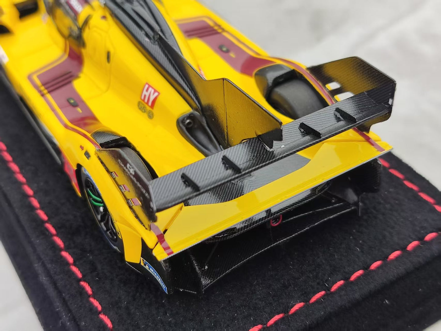 BBR 1/43 Ferrari 499P Le Mans 2025 #83, Flocked Base, Yellow BBRC325CCH