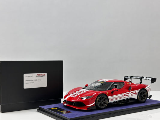 Looksmart 1/18 Ferrari 296 Challenge Red LS18RC027