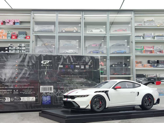 GT Spirit 1/18 Ford Mustang GTD "Spirit of America" Performance, White GT956