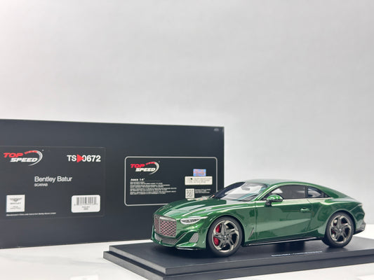 Topspeed 1/18 Bentley Batur Scarab Green TS0672