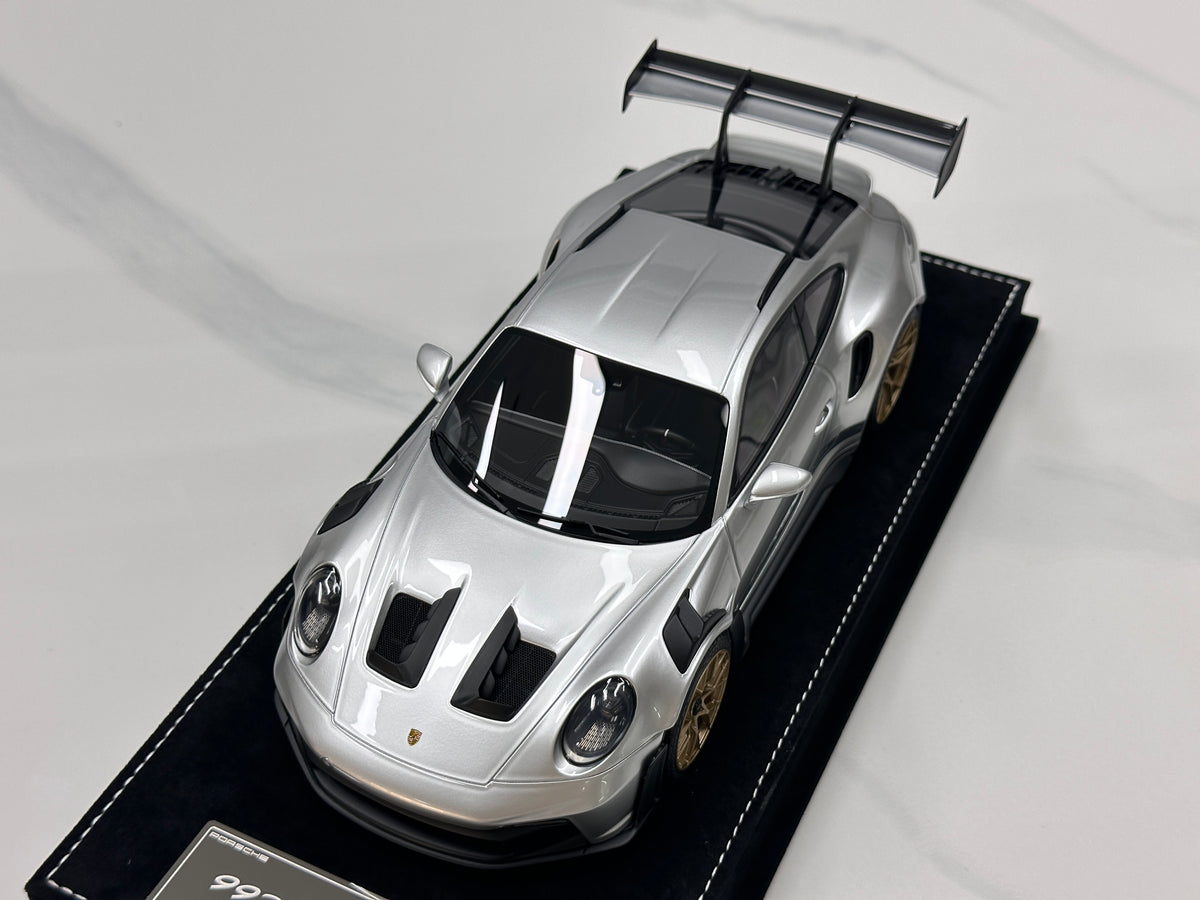 HH Model 1/18 Porsche 992 GT3 RS GT Silver HH724