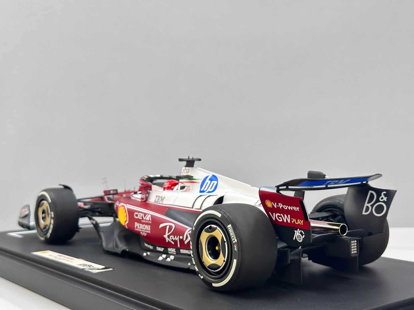 BBR 1/12 Ferrari SF25 Monza Livery – Commemorating the 50th Anniversary of Lauda's World Championship (Red) BBR1227D16