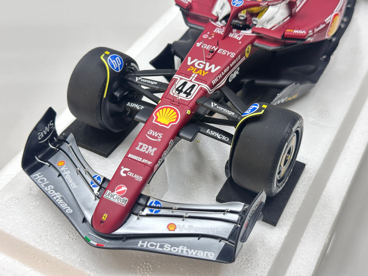 BBR 1/18 Ferrari SF25 Monza Livery – Lauda World Champion #44 (50th Anniversary Special Livery) P18267D44