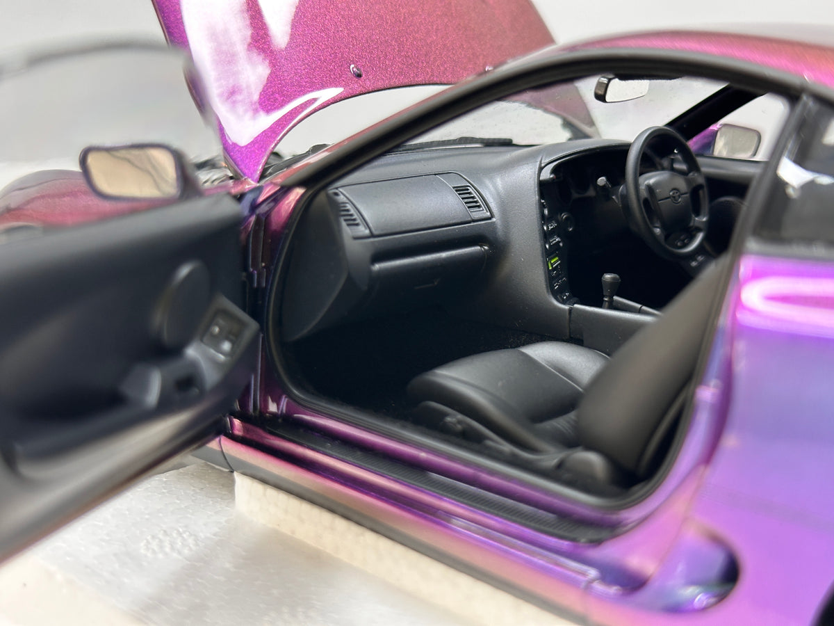 LCD 1/18 Toyota Supra A80 (Legendary "Ox Demon King") Color-Shifting Purple LCD18020-CH