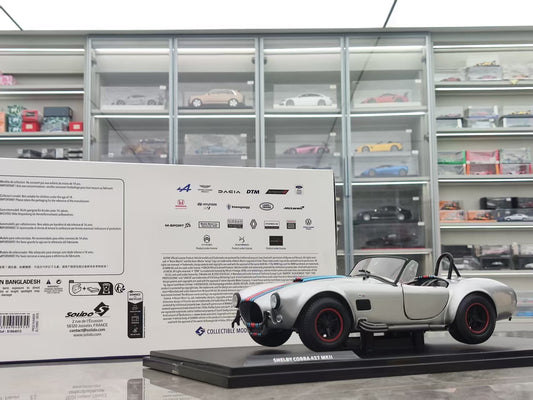 Solido 1/18 Ford Shelby Cobra 427 MKII Solido Works M Racing Silver S1804913