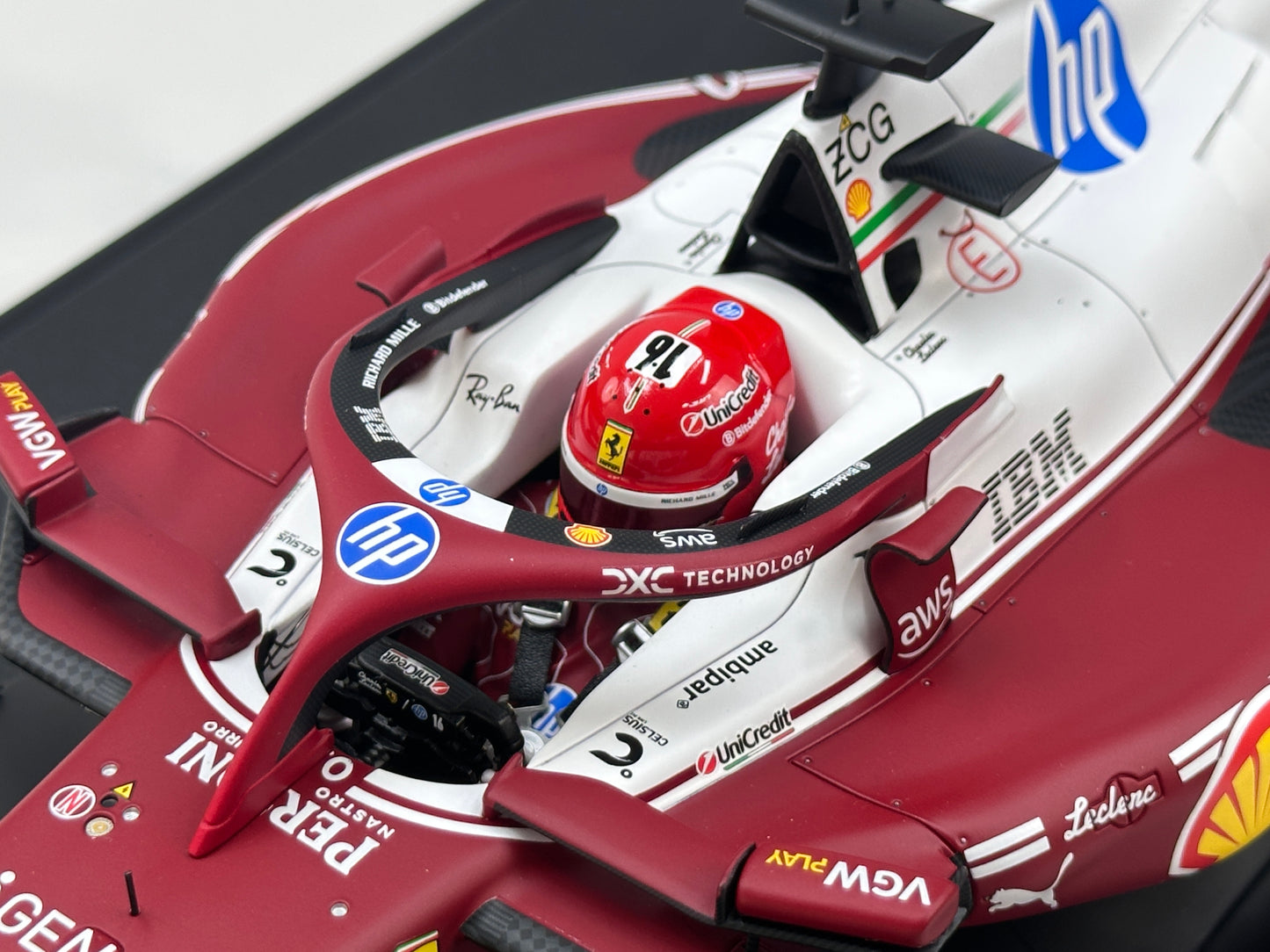BBR 1/12 Ferrari SF25 Monza Livery – Commemorating the 50th Anniversary of Lauda's World Championship (Red) BBR1227D16