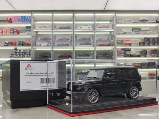BBA MODEL 1/18 Mercedes-Benz G63 AMG Black Resin Model BBA019