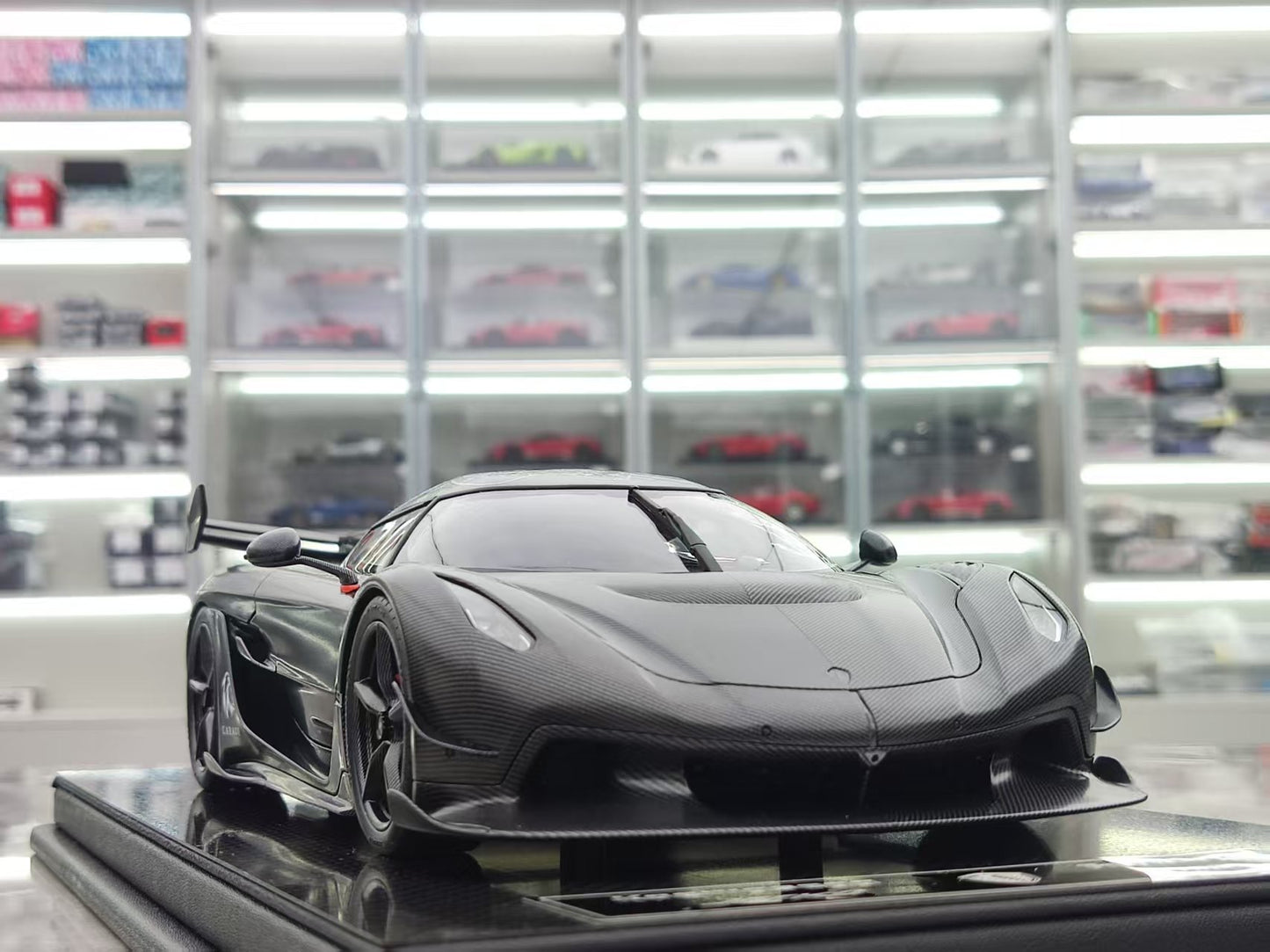FRONTIART 1/18 Koenigsegg JESKO 7286 Full Carbon Resin Car Model FA166