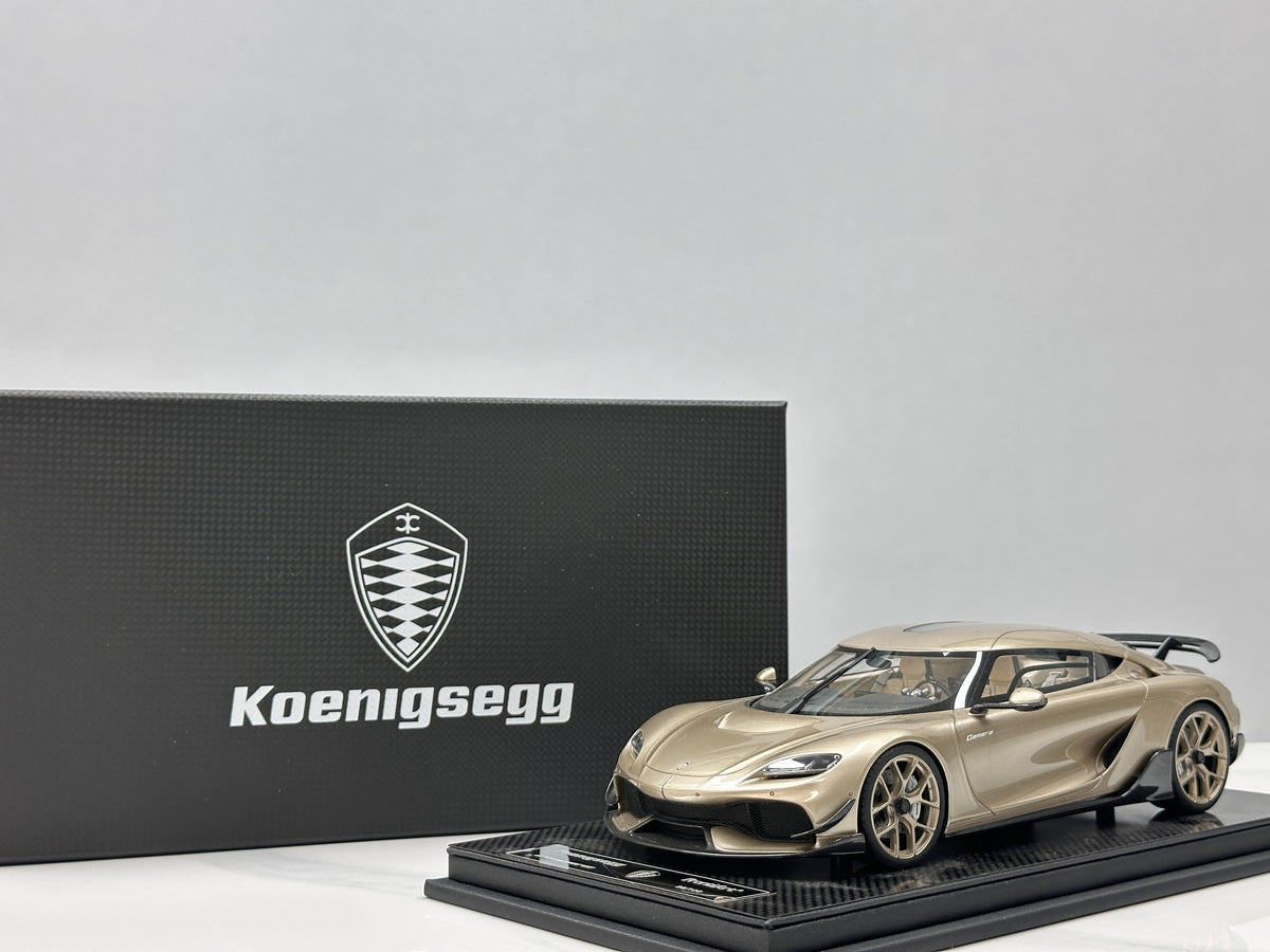 FrontiArt 1/18 Koenigsegg Gemera - Champagne Gold (FA207)