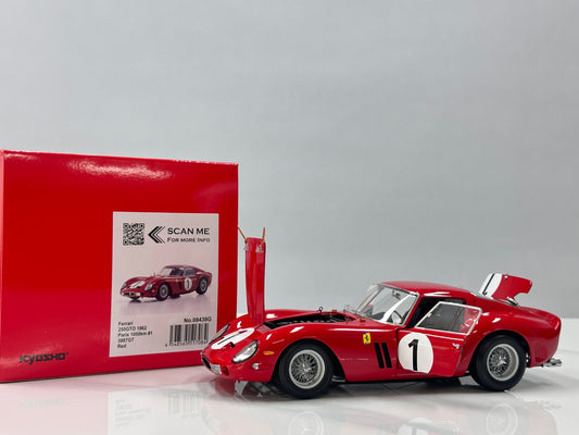 KYOSHO 1/18 Ferrari 250 GTO Rojo KY212