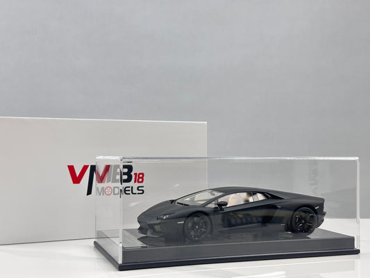 VMB 1/18 Lamborghini Aventador LP700-4 Matte Black VMB066