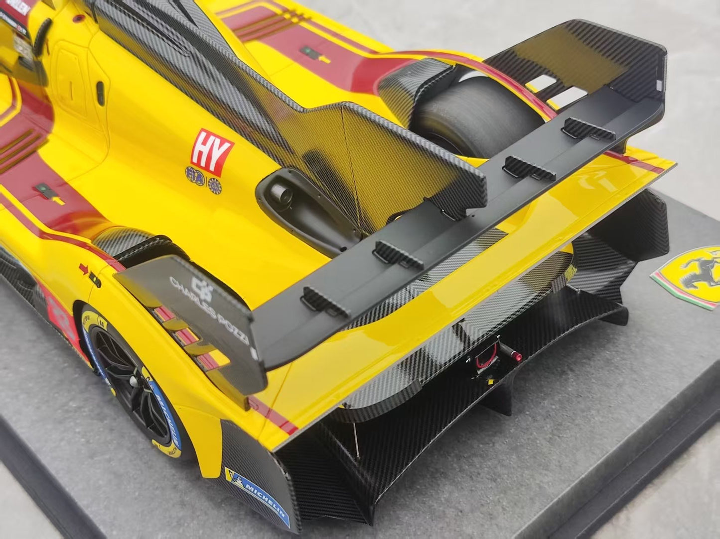 BBR 1/18 Ferrari 499P Le Mans 2025 #83 Yellow P18271CCH