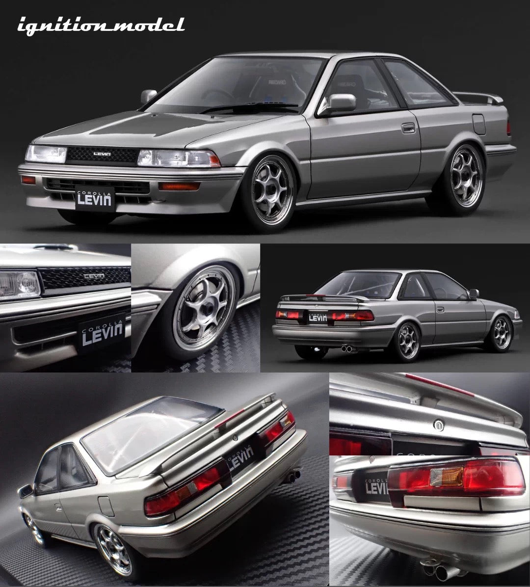 IG 1/18 Toyota Corolla Levin GT Apex (AE92) model IG3867