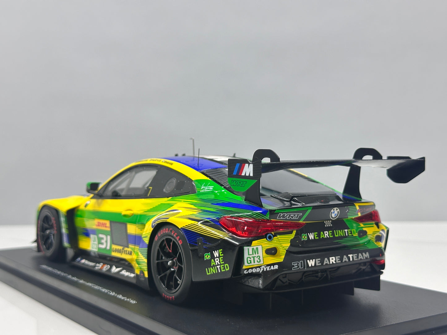 TopSpeed 1/18 BMW M4 GT3 EVO #31 The Bend Team WRT Green Livery TS0713