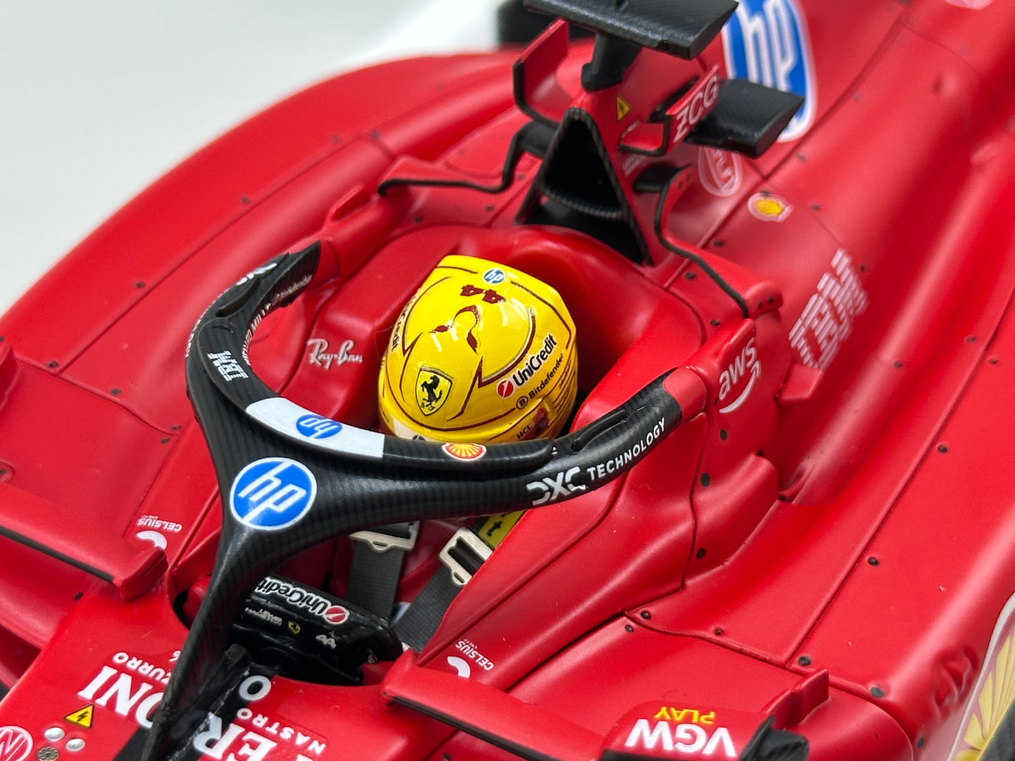 BBR 1/18 Ferrari SF-23 #44 Red BBR2318T44