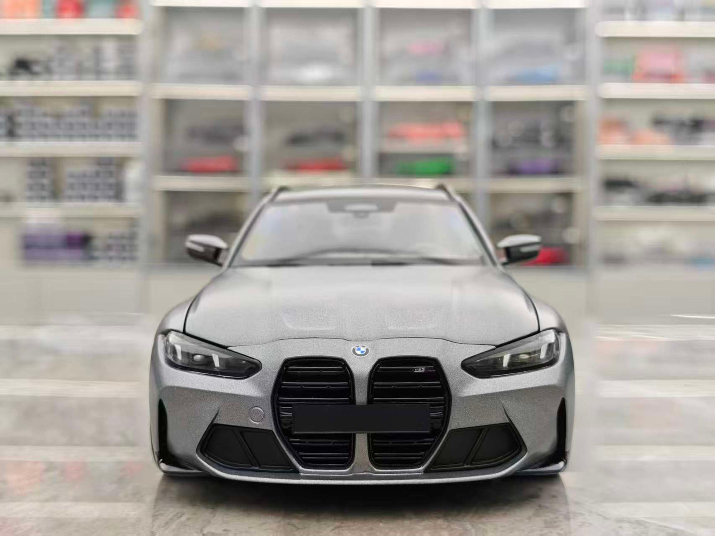 MINICHAMPS 1/18 BMW M3 Touring Matte Silver 113024022