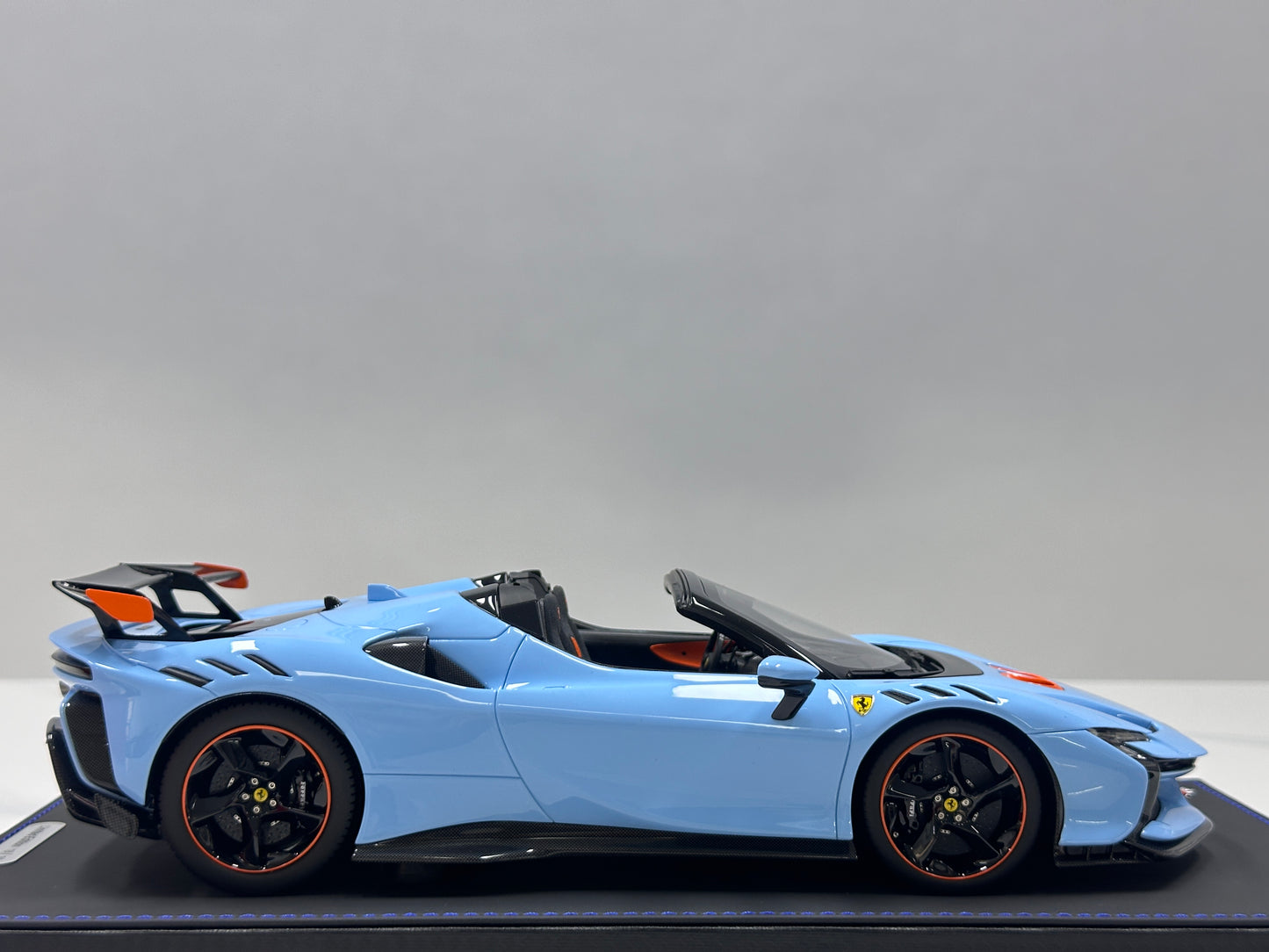 BBR 1/18 Ferrari SF90 XX Spider Plata Blue P18238N