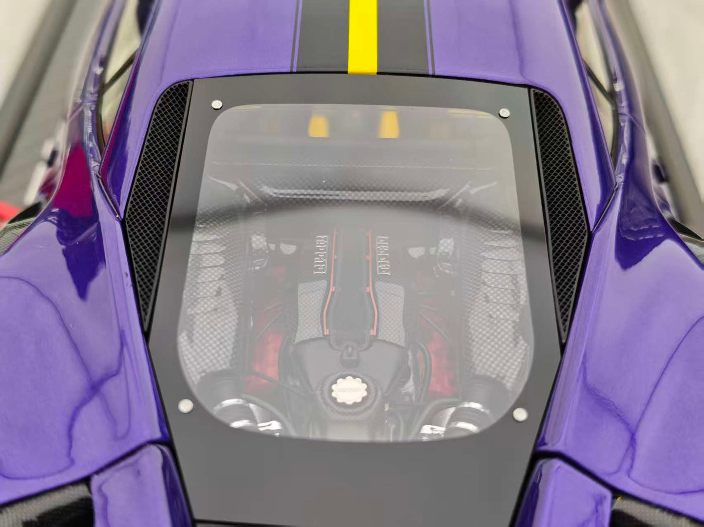 BBR 1/18 Ferrari 488pista Arabian Purple P18145VAST2024CH