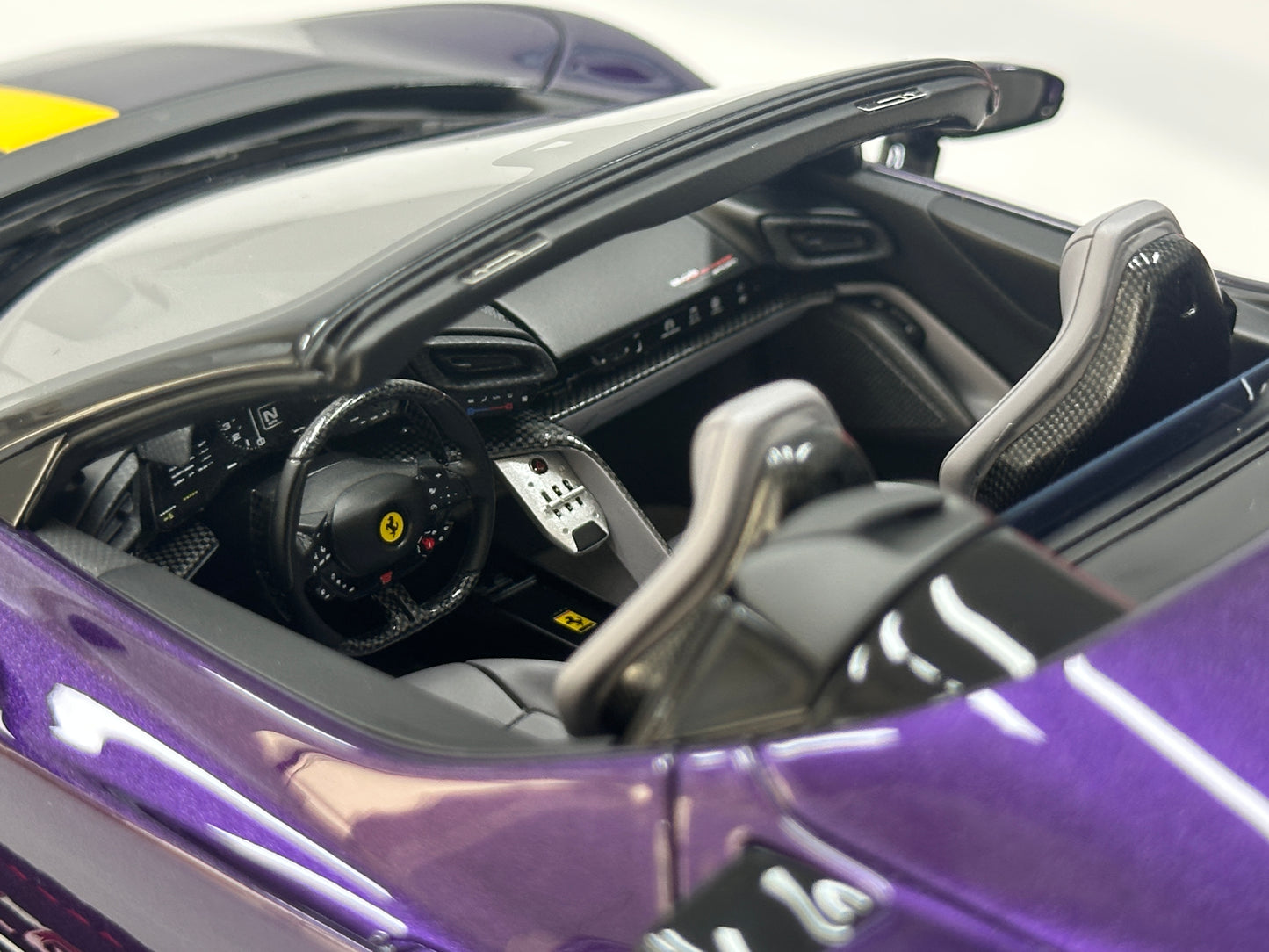 BBR 1/18 Ferrari Testarossa Spider Purple P18277D