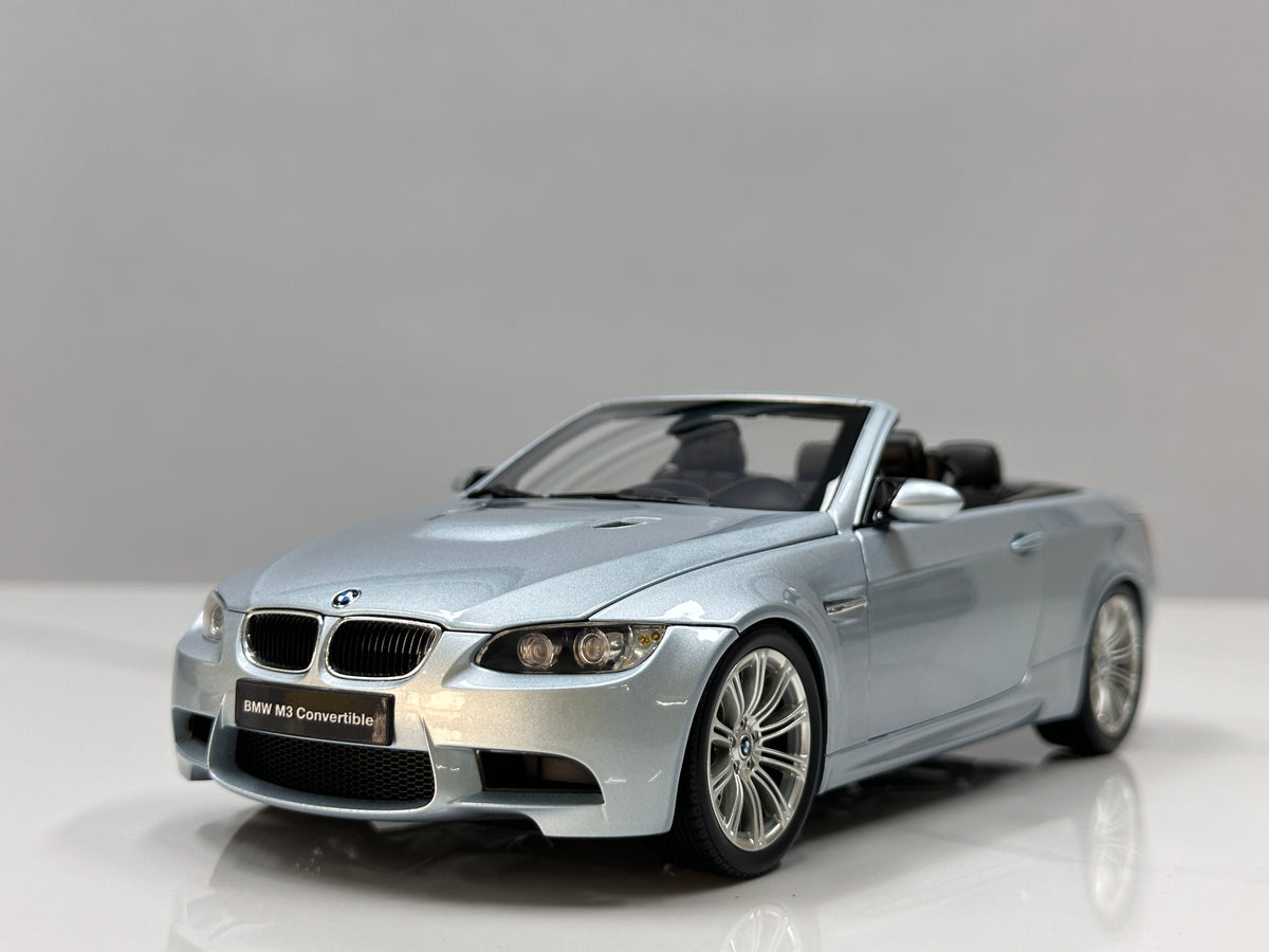 KYOSHO 1/18 BMW M3 Convertible (E93M) Silver 08738SS