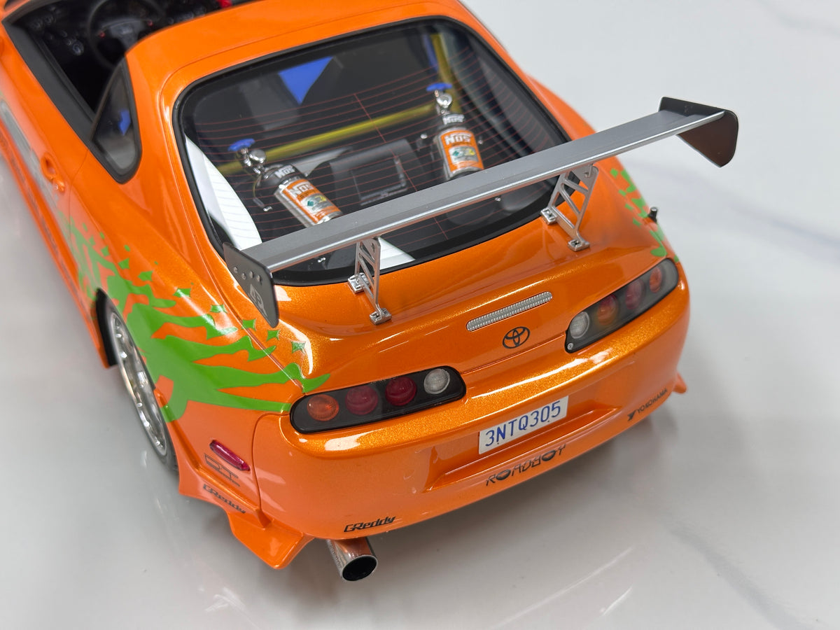 KYOSHO 1/12 Toyota Supra Turbo Fast & Furious Pearl Orange KSR12009A
